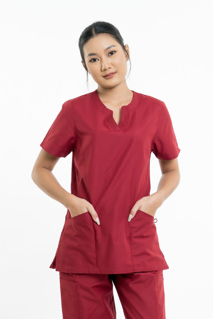 SN0026-Amelia Scrub Top