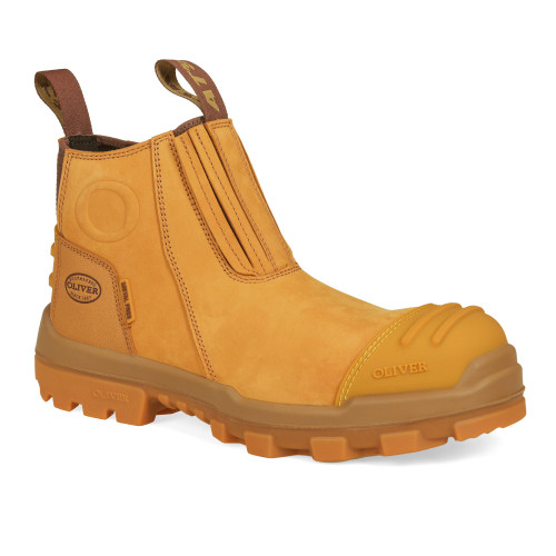 54522-Wheat Elastic Sided Boot