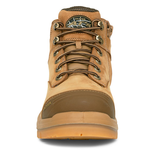 55-350Z-Safety Steel Cap Zip Sided Boot
