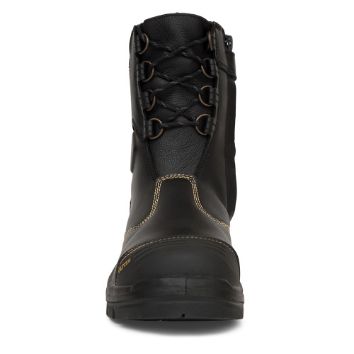 Oliver 55380 200mm Hi Leg Black Zip Sided Boot - Territory Uniforms