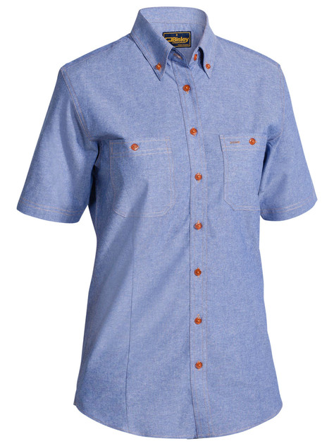Bisley B71407L Short Sleeve Shirt - Territory Uniforms