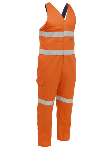 BAB0355T-Taped Hi Vis Action Back Overall