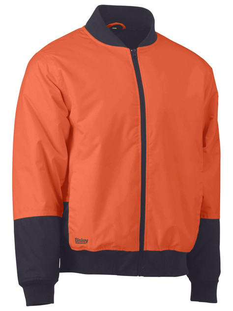 BJ6730-Hi Vis Bomber Jacket