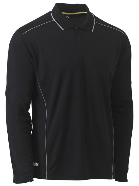 Bisley BK6425 Long Sleeve Polo - Territory Uniforms