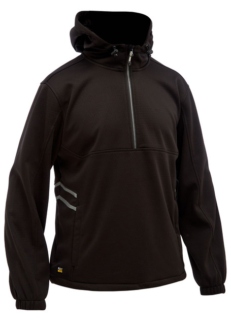 BK6574-Flx & Move Liquid Repellent Fleece Hoodie