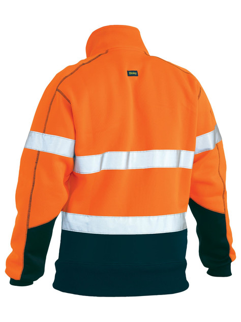 Bisley BK6989T PulloverOrange/Navy/Tape - Territory Uniforms