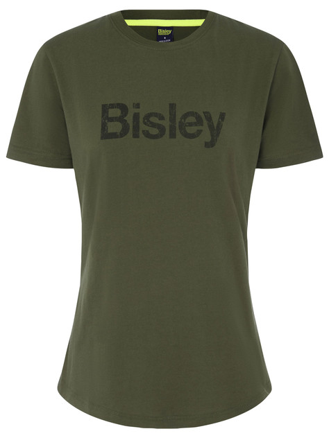 BKTL064-Bisley Women's Cotton Logo Tee