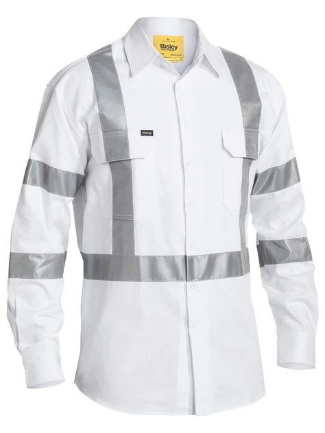 BS6807T-Taped Night Cotton Drill Shirt