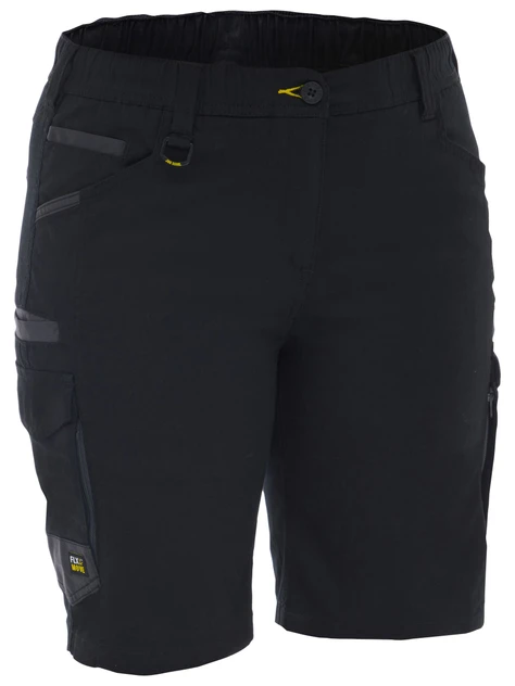 BSHL1338-Women's Flx & Move Elastic Waist Cargo Short