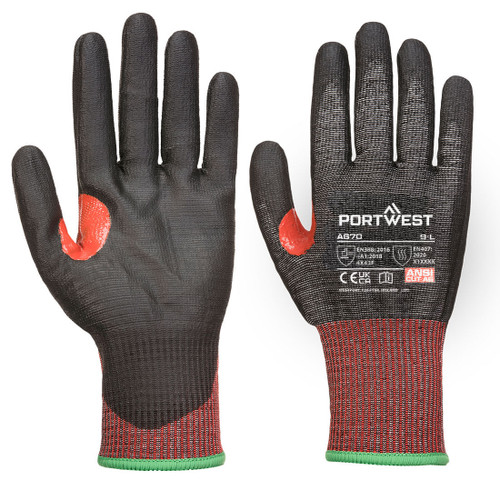A670 CS Cut F13 PU Glove