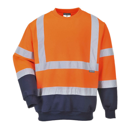 B306 Hi-Vis Contrast Sweatshirt