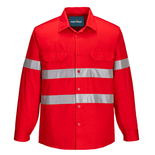MA303 Darwin Hi-Vis Lightweight Class N Shirt L/S