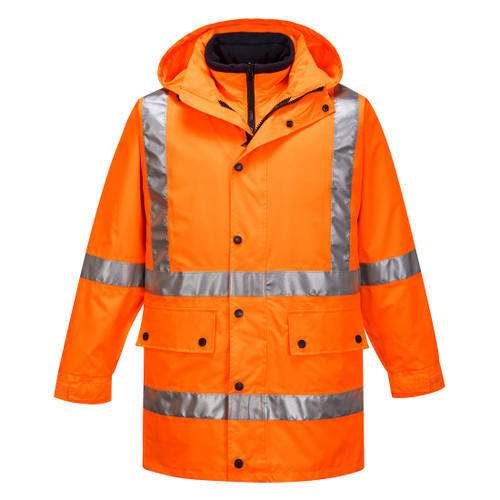 MJ331 Max Hi-Vis X Back 4-in-1 Jacket