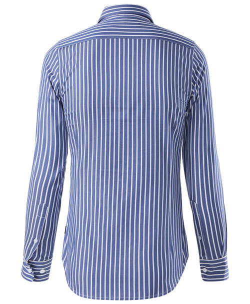 RMPC142 Pilbara Women's Y/D Stripe L/S Shirt