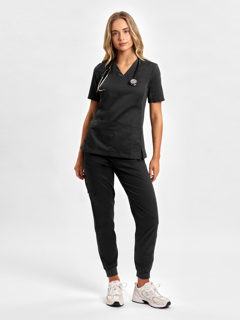 CSP042LL Ladies Jogger Scrub Pants