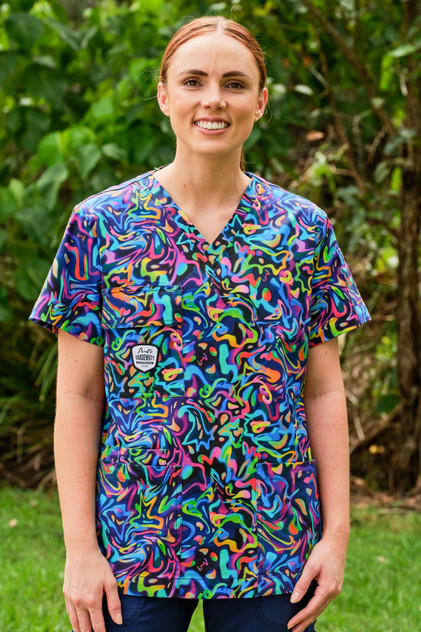 Pearler Unisex Scrub Top