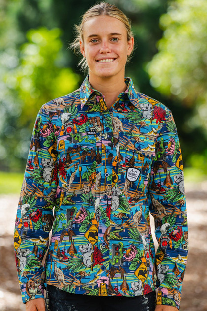 Women's Mission: Impossumble Full Button Work Shirt