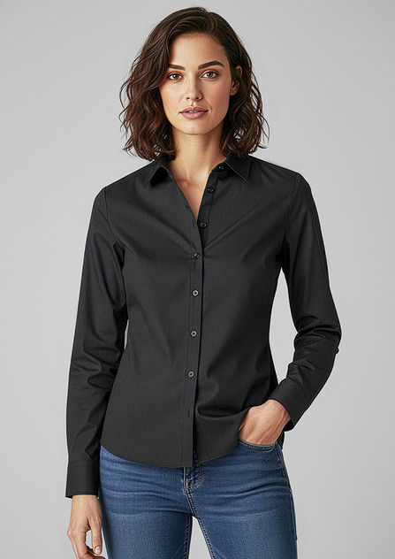 Biz Collection S127LL Long Sleeve Ladies Memphis Shirt - Territory Uniforms