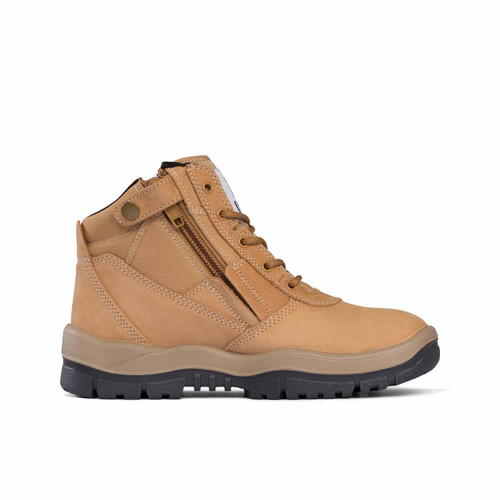 261050 Steel Cap-Lace Up/Zip Boot