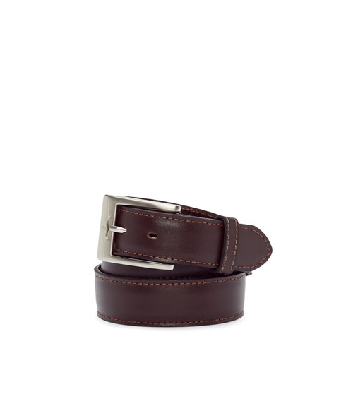 MEN'S DRESS BELT — Chestnut