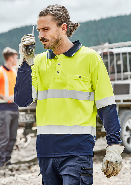 Syzmik ZH235 Long Sleeve polo - Territory Uniforms