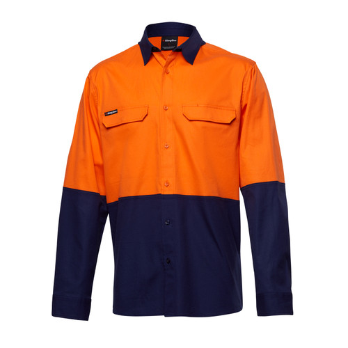 King Gee K54027 Long Sleeve Shirt - Territory Uniforms