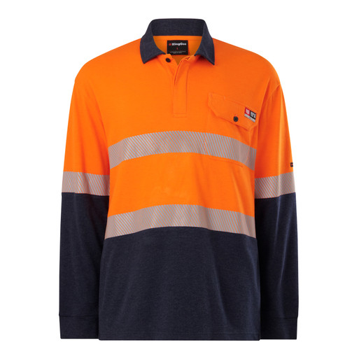 King Gee K84008 FR Shieldtec Spliced Polo - Territory Uniforms