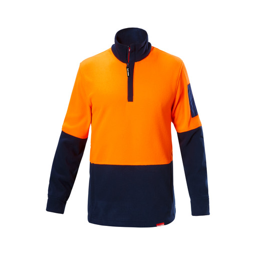 Y19330 1/4 ZIP Jumper No Tape
