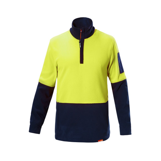 Y19330 1/4 ZIP Jumper No Tape