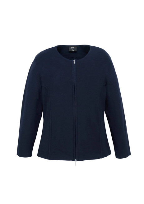 Biz Collection LC3505 Long Sleeve 2 Way Zip Cardigan - Territory Uniforms