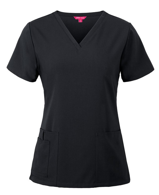 JB's Wear 4SNT1 4SNT1 Short Sleeve Ladies Scrub Top - Territory Uniforms