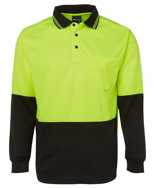 JB's Wear 6HVPL 6HVPL Long Sleeve Polo - Territory Uniforms