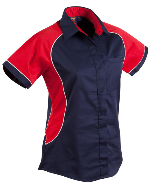 BS16 Ladies' Contrast Shirt