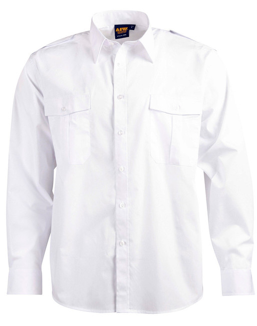 BS06L L/S Epaulette Shirt
