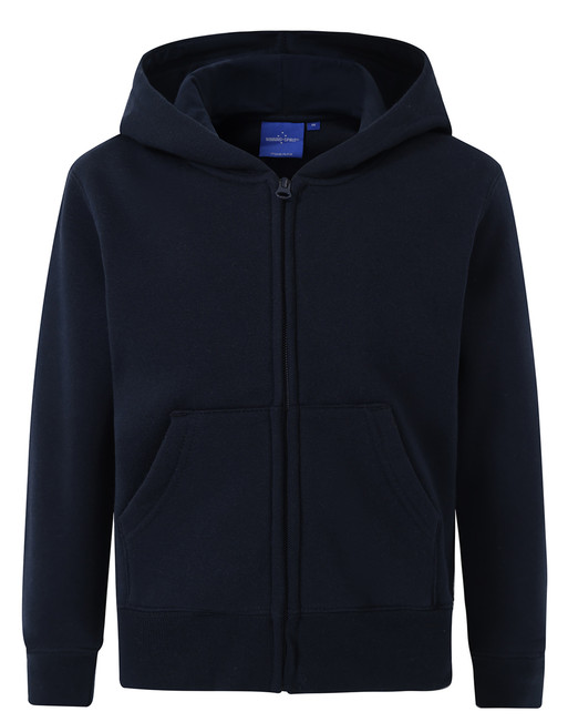 FL03K Kid's full-zip fleecy hoodie