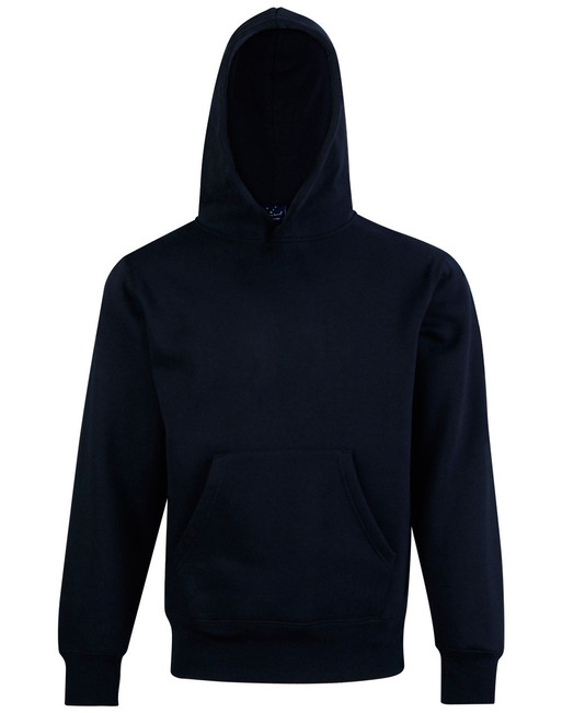 FL09K Kids' Close Front Contrast Fleecy Hoodie