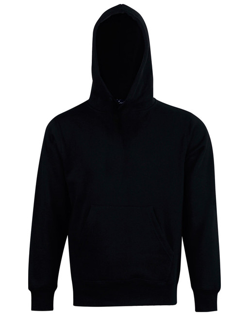 Winning Spirit FL09K Kids' Close Front Contrast Fleecy Hoodie - Territory Uniforms