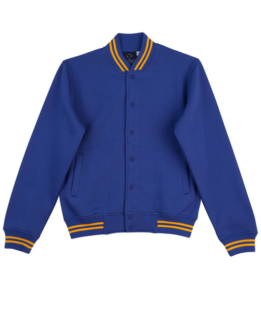FL11 Adult's Fleece Varsity Jacket