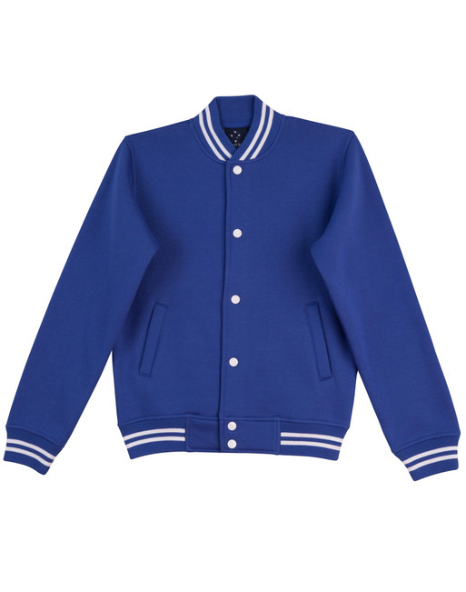 FL11K Kid's Fleece Varsity Jacket