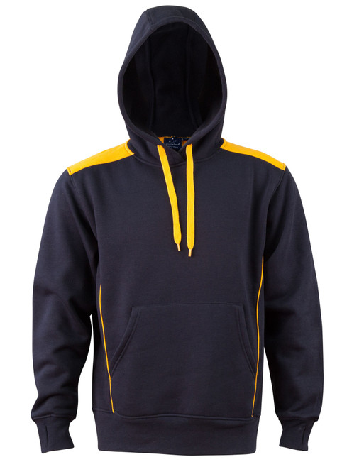FL19 Adult's Kangaroo Pocket Contrast Hoodie