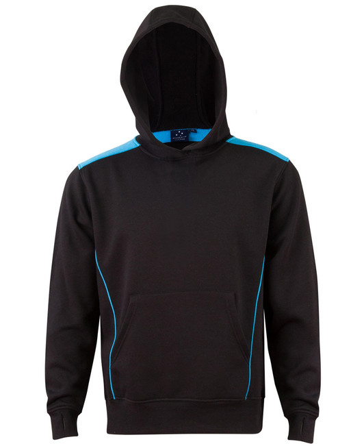 Winning Spirit FL19K Kids' Kangaroo Pocket Contrast Hoodie - Territory Uniforms