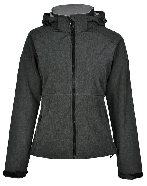 JK34 Ladies' Softshell Full Zip Hoodie