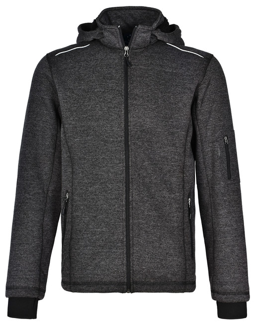 JK41 Men's Heather Bonded Fleece Jacket