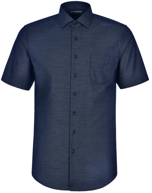 M7400S Men's Pin Dot Stretch S/S Shirt