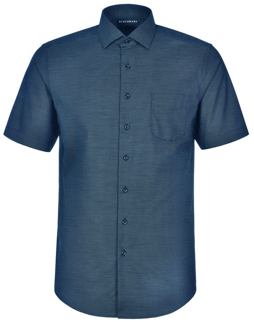 M7400S Men's Pin Dot Stretch S/S Shirt