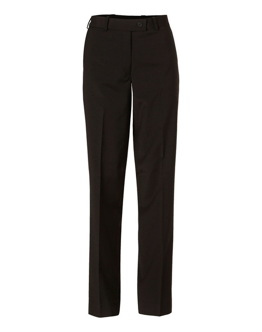 Benchmark M9400 Women's Slim Leg Flexi Waist Pants in Wool Stretch - Territory Uniforms