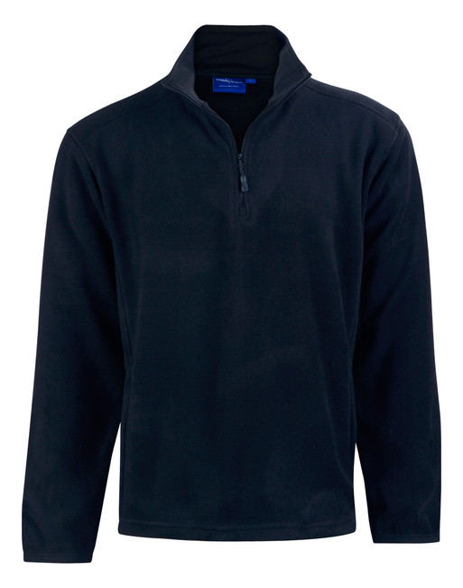 PF21 Adult's Half Zip Polar Fleece Pullover
