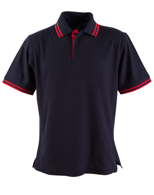 PS65K Kids' Truedry Contrast S/S Polo
