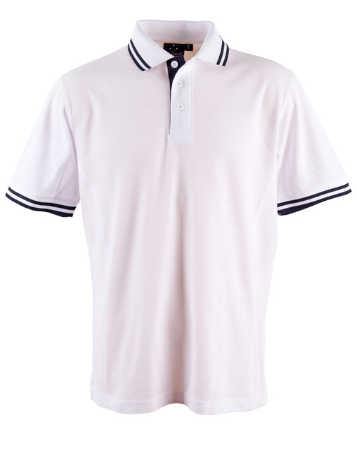 PS65K Kids' Truedry Contrast S/S Polo