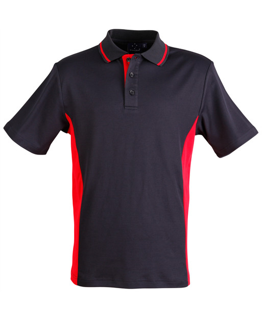 PS73K Kids' TrueDry Contrast S/S Polo